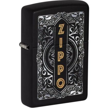 товар Зажигалка Zippo Classic Black Matte 49535 Zippo магазин Tehnorama (официальный дистрибьютор Zippo в России)