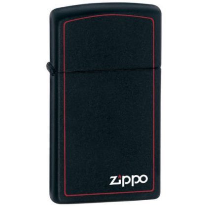 товар Зажигалка Zippo Slim Black Matte 1618ZB Zippo магазин Tehnorama (официальный дистрибьютор Zippo в России)