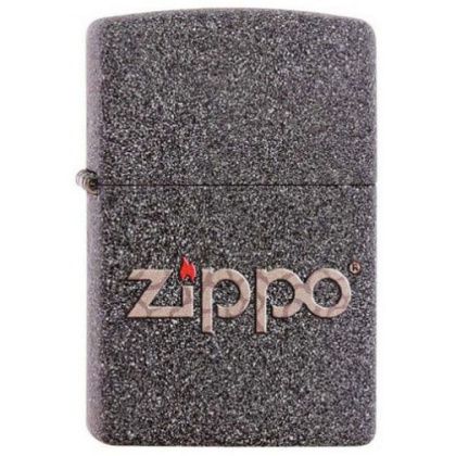 товар Зажигалка Zippo Classic iron stone zippo logo 211 snakeskin Zippo магазин Tehnorama (официальный дистрибьютор Zippo в России)