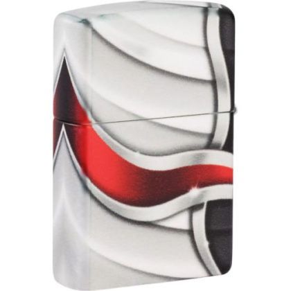 товар Зажигалка Zippo Flame Design White Matte 49357 Zippo магазин Tehnorama (официальный дистрибьютор Zippo в России)