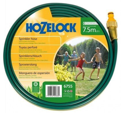 товар Шланг разбрызгивающий HoZelock Sprinkler Hose 7.5м 6755P3600 HoZelock магазин Tehnorama (официальный дистрибьютор HoZelock в России)