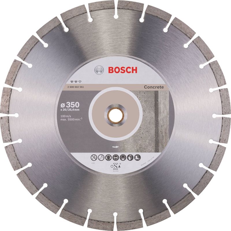 Алмазный диск standart for Concrete Bosch 350х25.4 мм 2608603806 Bosch от магазина Tehnorama