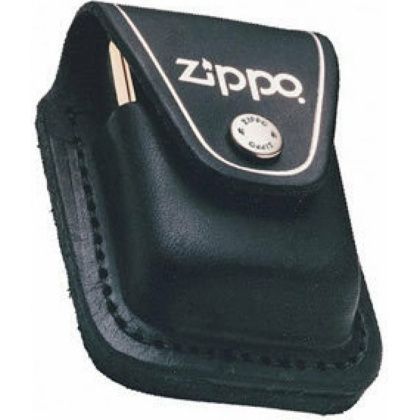 товар Чехол для широкой зажигалки с петлёй Zippo натуральная кожа чёрный LPLBK Zippo магазин Tehnorama (официальный дистрибьютор Zippo в России)