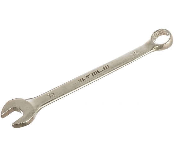 Ключ комбинированный Stels 12мм CrV матовый хром 15208 Stels от магазина Tehnorama