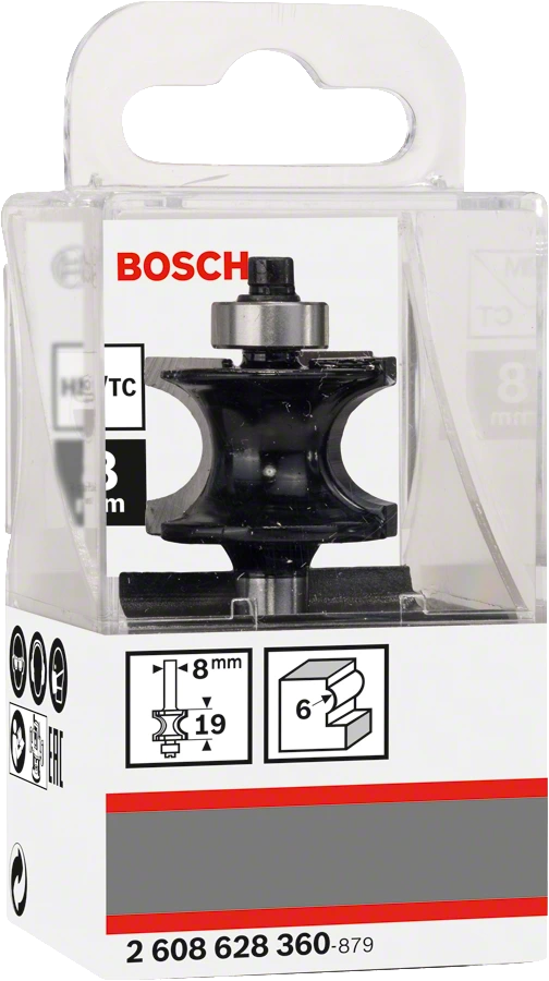 Фреза Bosch профильная 6/19/8мм 2608628360 Bosch от магазина Tehnorama