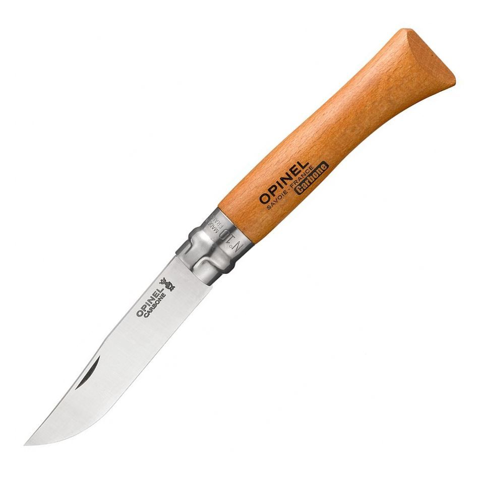Нож углеродистая сталь Opinel №10 рукоять из бука 113100 Opinel от магазина Tehnorama