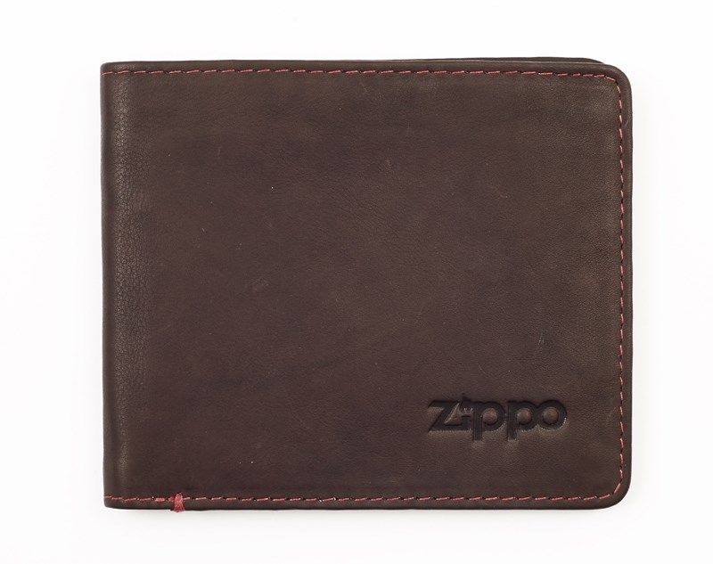 товар Портмоне Zippo коричневое натуральная кожа 2005117 ZIPPO магазин Tehnorama (официальный дистрибьютор ZIPPO в России)