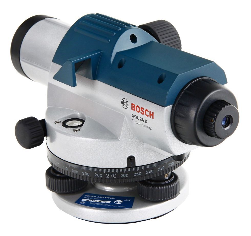 Нивелир оптический Bosch GOL 26 D c поверкой 061599409Y Bosch от магазина Tehnorama