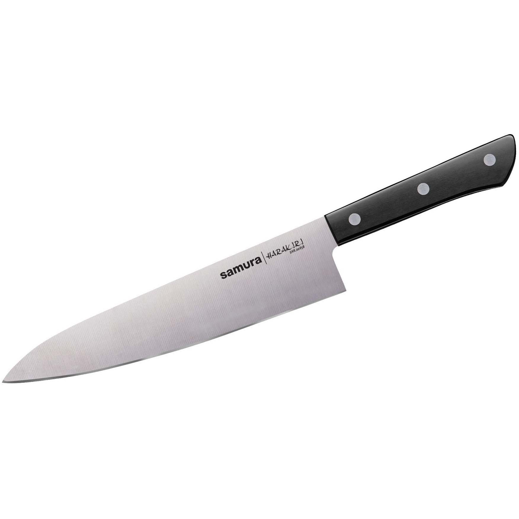 Нож кухонный Samura Harakiri Шеф SHR-0085B Samura от магазина Tehnorama