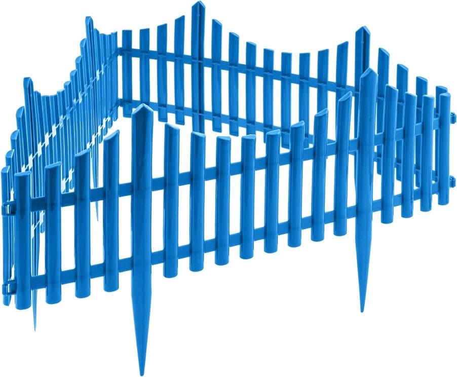 Забор декоративный Palisad Гибкий 24х300см голубой 65019 Palisad от магазина Tehnorama
