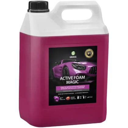 товар Автошампунь Grass Active Foam Magic для бесконтактной мойки 6кг 110324 Grass магазин Tehnorama (официальный дистрибьютор Grass в России)