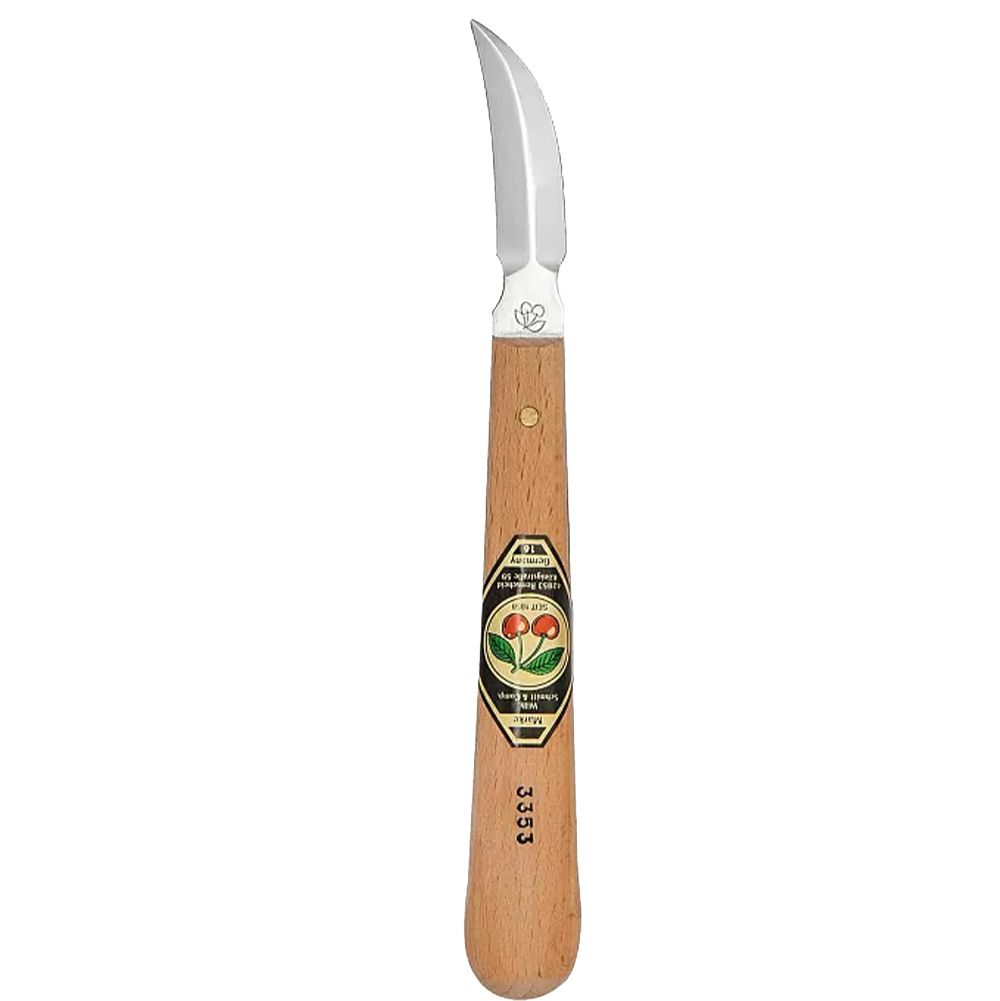Нож для резьбы по дереву Kirschen с двухсторонним изогнутым лезвием 3353000 Kirschen от магазина Tehnorama