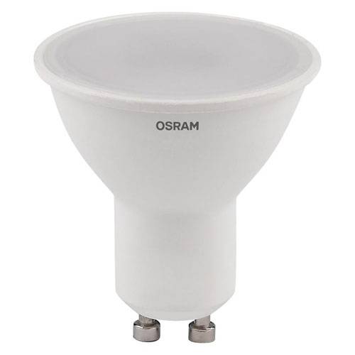 Лампа светодиодная Osram 6Вт GU10 4000К теплый свет 4058075581470 Osram от магазина Tehnorama