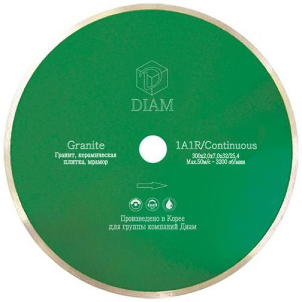 Алмазный диск по граниту Diam 1а1r granite- elite 000201 Diam от магазина Tehnorama