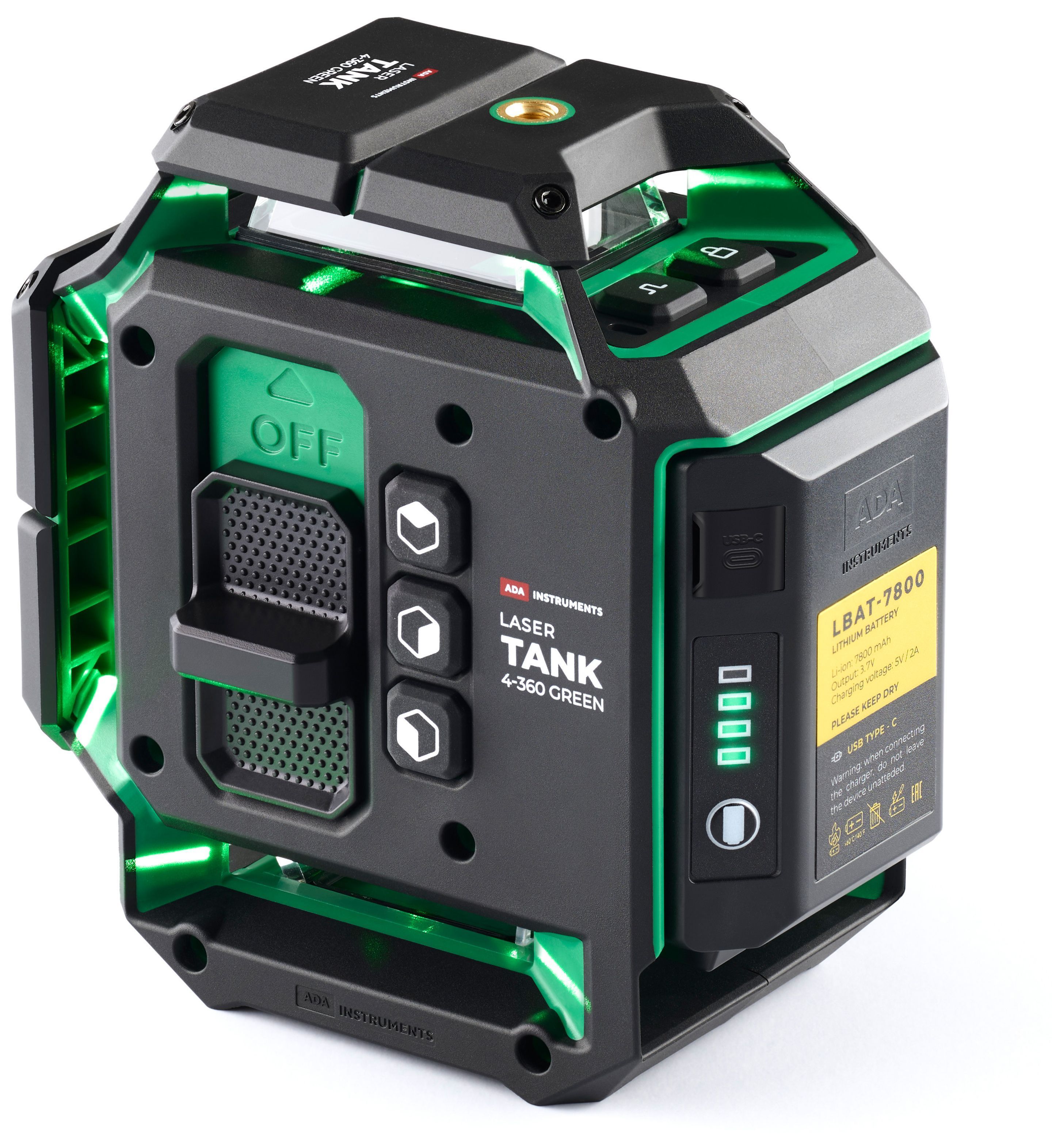 Лазерный нивелир Ada LaserTank 4-360 Green Basic Edition А00631 Ada от магазина Tehnorama