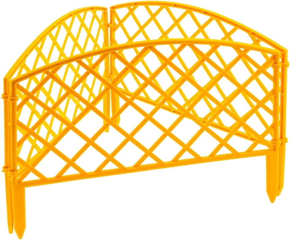 Забор декоративный Palisad Сетка 24х320см желтый 65001 Palisad от магазина Tehnorama