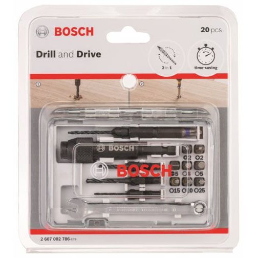 Набор бит Bosch Drill-Drive 20шт 2607002786 Bosch от магазина Tehnorama