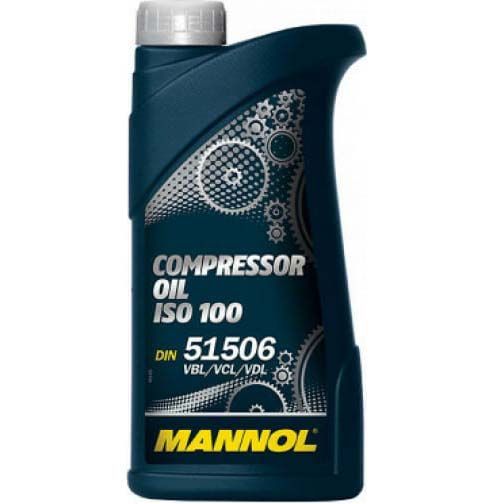 Масло компрессорное Mannol 1л Compressor OIL ISO 100 минеральное 41 819 Mannol от магазина Tehnorama