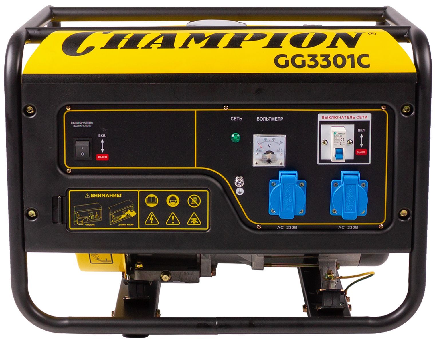 Генератор бензиновый Champion GG3301C Champion от магазина Tehnorama