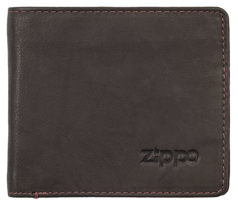 товар Портмоне Zippo цвет "мокко" натуральная кожа 11x1.2x10см 2005116 Zippo магазин Tehnorama (официальный дистрибьютор Zippo в России)