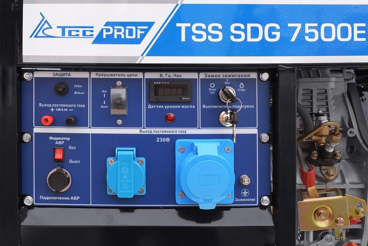Генератор дизельный TSS SDG 7500EHА 100026 TSS от магазина Tehnorama