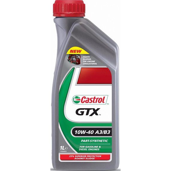 Масло моторное Castrol 1л GTX Ultraclean полусинтетическое 1534BE Castrol от магазина Tehnorama