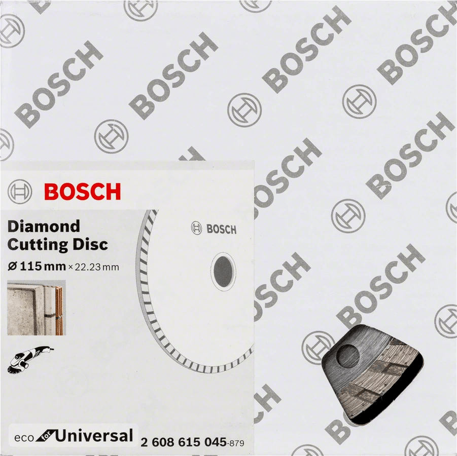 Алмазный диск Bosch 125х22.2 мм eco Universal Turbo 2608615037 Bosch от магазина Tehnorama