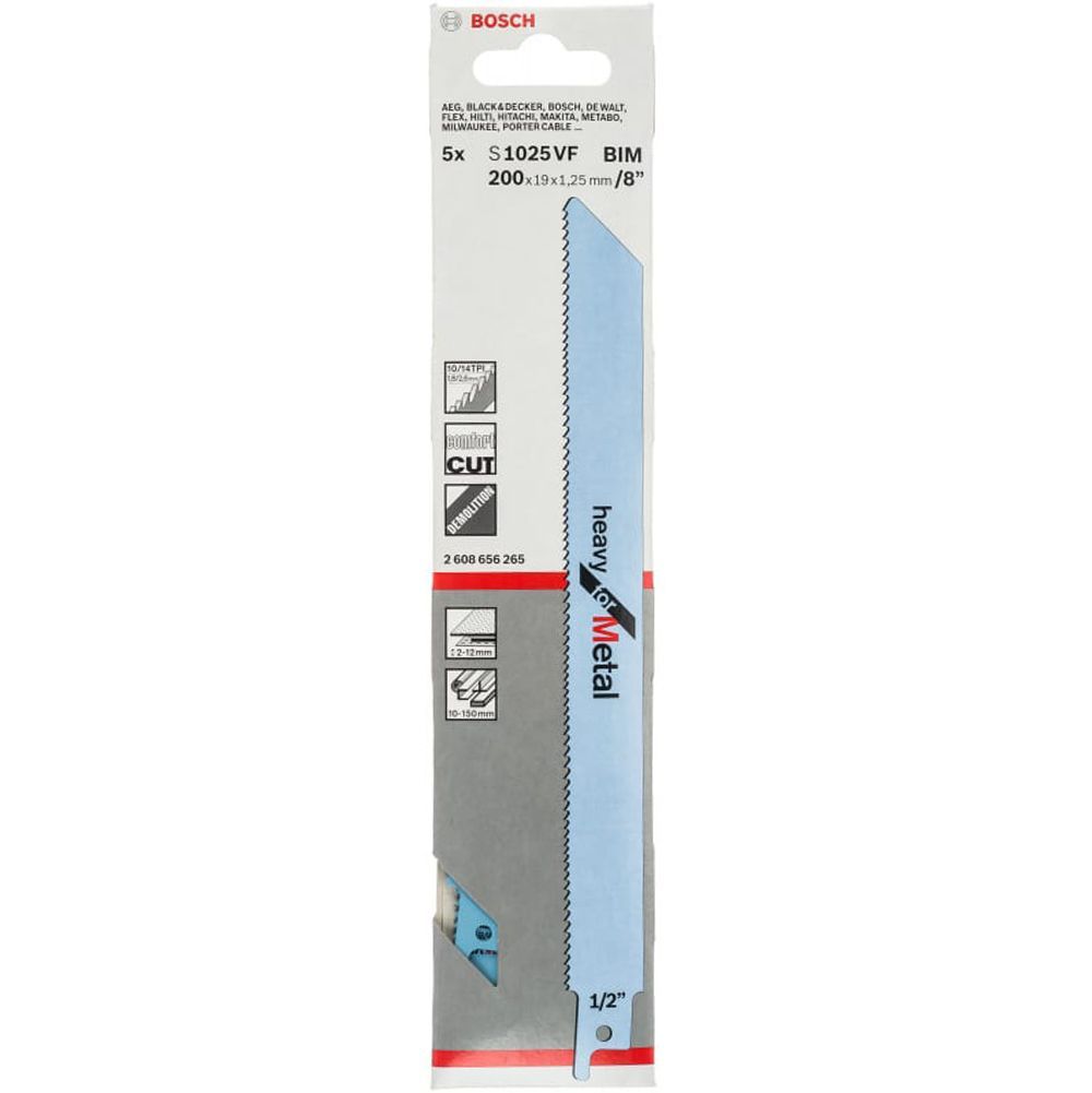 Пилки для ножовки Bosch S1025VF 1шт/5 2608656265 Bosch от магазина Tehnorama