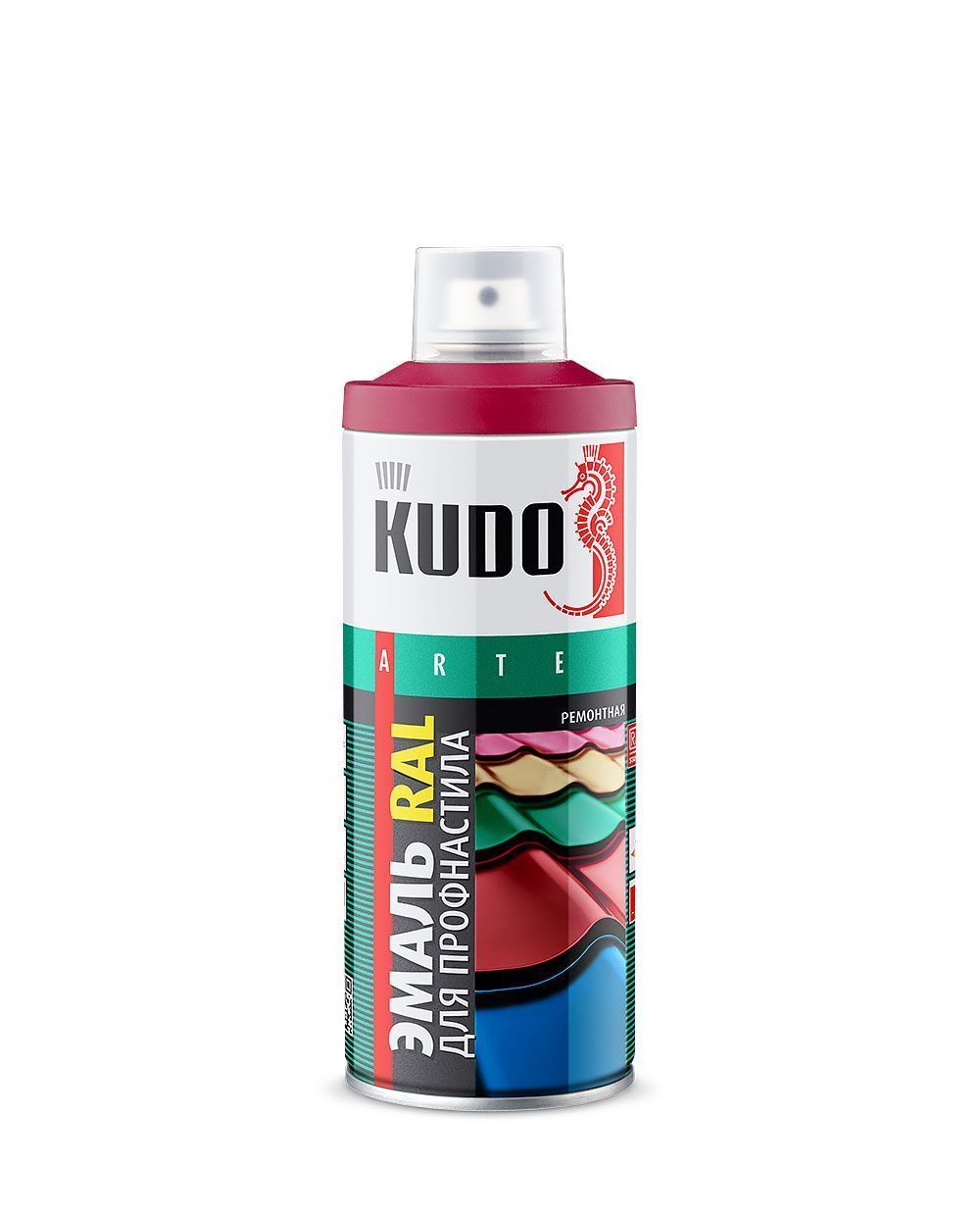 Краска аэрозоль для металлочерепицы Kudo зеленый лист 520мл 22798 Kudo от магазина Tehnorama