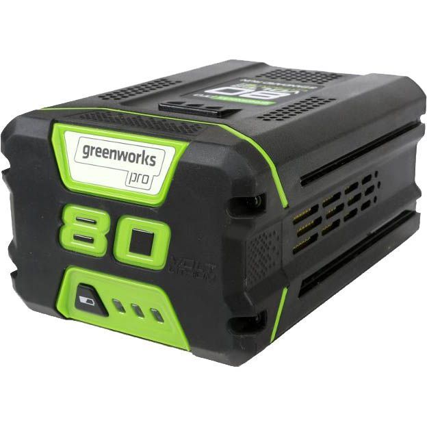 Аккумулятор Greenworks 80В, 2Ач, Li-Ion Greenworks от магазина Tehnorama