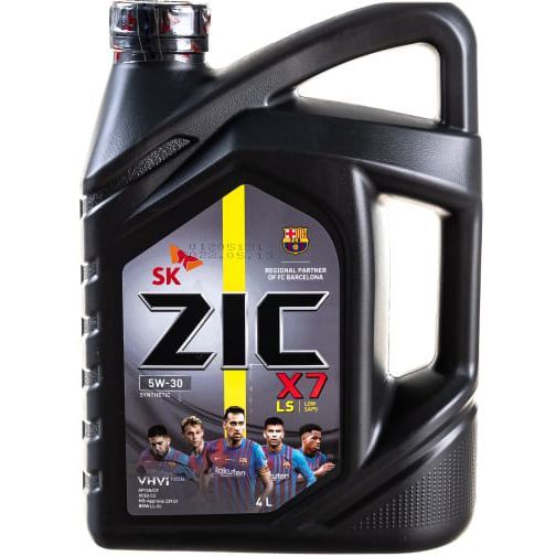 Масло моторное Zic 4л X7 LS синтетическое 162619 Zic от магазина Tehnorama