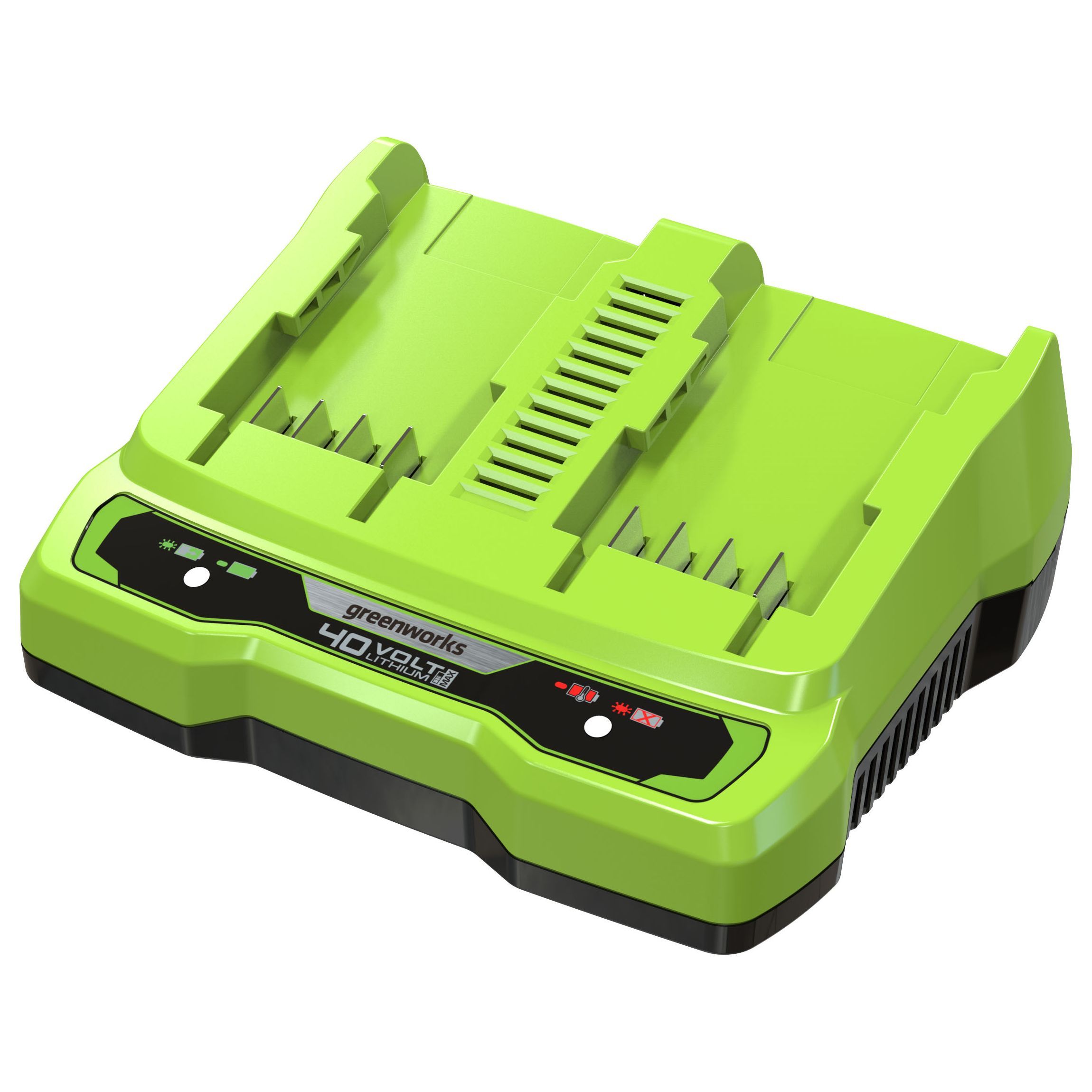 Зарядное устройство Greenworks G40UC8 для 2-х аккумуляторов 2938807 Greenworks от магазина Tehnorama