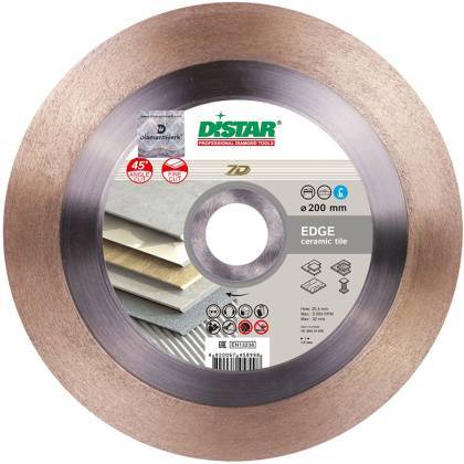 товар Алмазный диск сплошной для мрамора Distar Edge 1A1R 180x1.4x25.4мм 11120421014 Distar магазин Tehnorama (официальный дистрибьютор Distar в России)