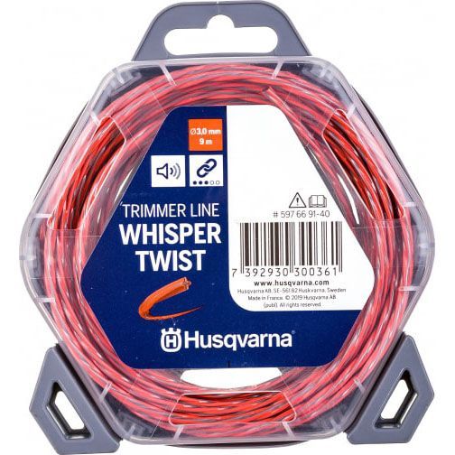 Леска для триммера Husqvarna Whisper Twist 3мм 9м 5976691-40 Husqvarna от магазина Tehnorama