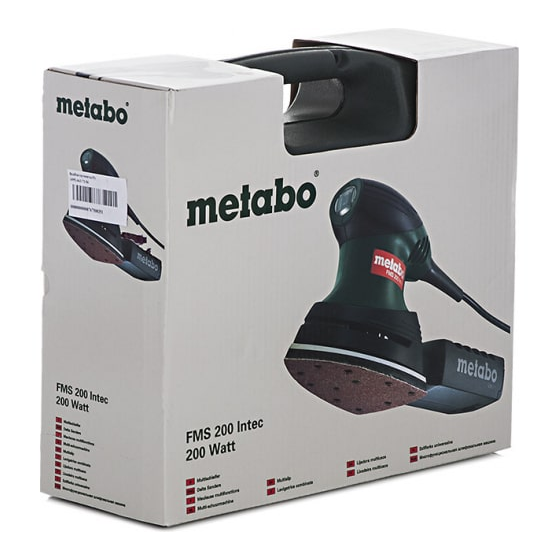 Мультишлифователь Metabo FMS 200 Intec 600065500 Metabo от магазина Tehnorama