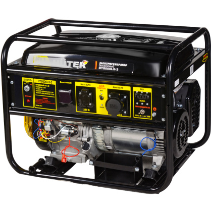 товар Электрогенератор Huter DY8000LX-3 64/1/28 Huter магазин Tehnorama (официальный дистрибьютор Huter в России)