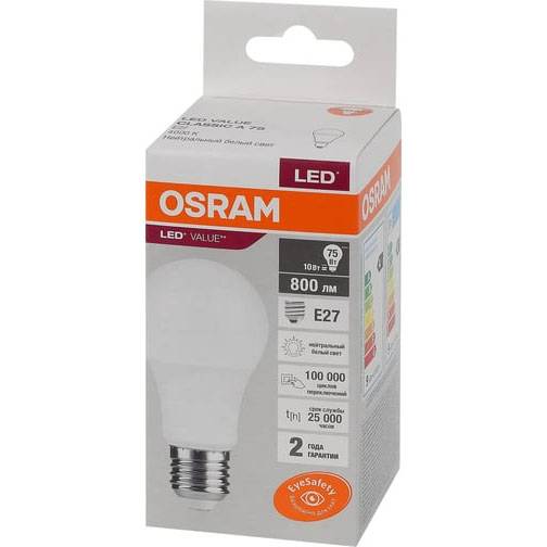 Лампа светодиодная Osram 105Вт Е27 белый свет 4058075578852 Osram от магазина Tehnorama