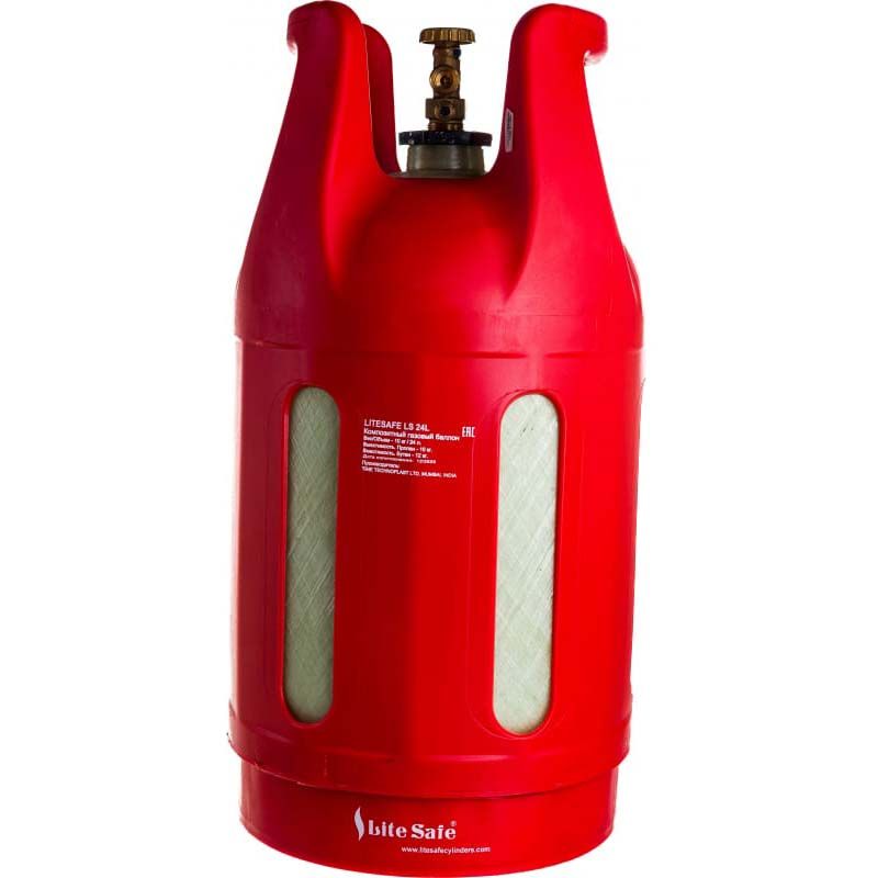 Баллон полимерно-композитный LiteSafe для сжиженного газа LS 24L LiteSafe от магазина Tehnorama