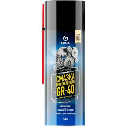 товар Многофункциональная смазка Grass GR-40 аэрозоль 335мл 110541 Grass магазин Tehnorama (официальный дистрибьютор Grass в России)