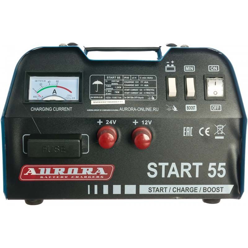 Пуско-зарядное устройство Aurora Start 55 Blue 14947 Aurora от магазина Tehnorama