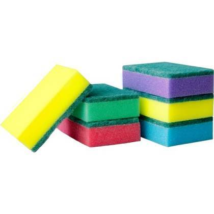 товар Губки с чистящим слоем OfficeClean 80х53х26мм 10шт 281459 OfficeClean магазин Tehnorama (официальный дистрибьютор OfficeClean в России)