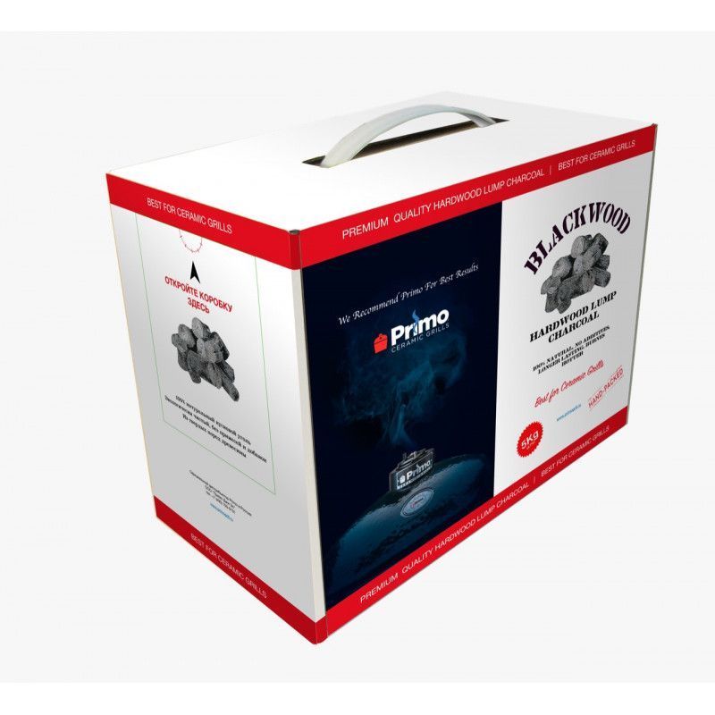 Уголь натуральный Primo Premium коробка 5кг 608К Primo от магазина Tehnorama