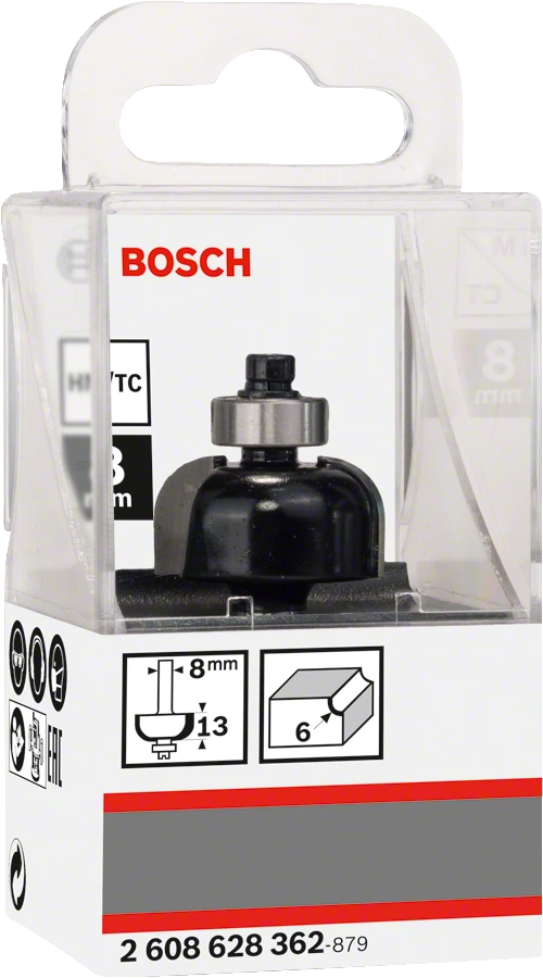 Фреза Bosch галтельная 6/13/8мм 2608628362 Bosch от магазина Tehnorama