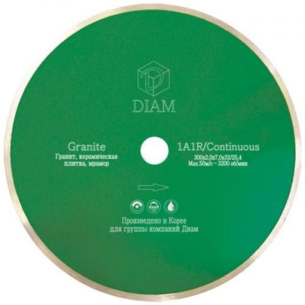 товар Алмазный диск по граниту Diam 1а1r granite- elite 000201 Diam магазин Tehnorama (официальный дистрибьютор Diam в России)