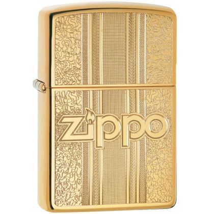 товар Зажигалка Zippo Classic High Polish Brass 29677 Zippo магазин Tehnorama (официальный дистрибьютор Zippo в России)