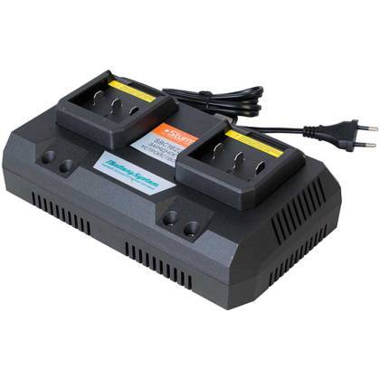 товар Зарядное устройство Sturm 1BatterySystem 18В 2x4А для двух батарей SBC1822 Sturm магазин Tehnorama (официальный дистрибьютор Sturm в России)