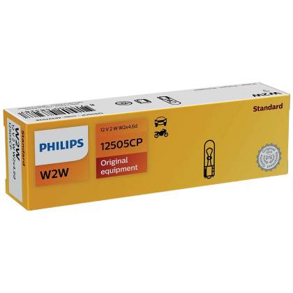 товар Лампа автомобильная накаливания Philips W2W 12V 2W W2x4.6d 12505CP Philips магазин Tehnorama (официальный дистрибьютор Philips в России)