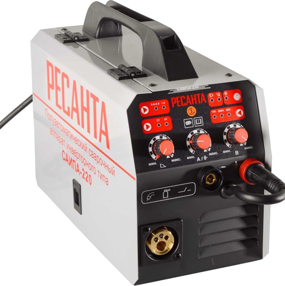 Инверторный сварочный полуавтомат инвертор Ресанта САИПА-220 65/10 Ресанта от магазина Tehnorama