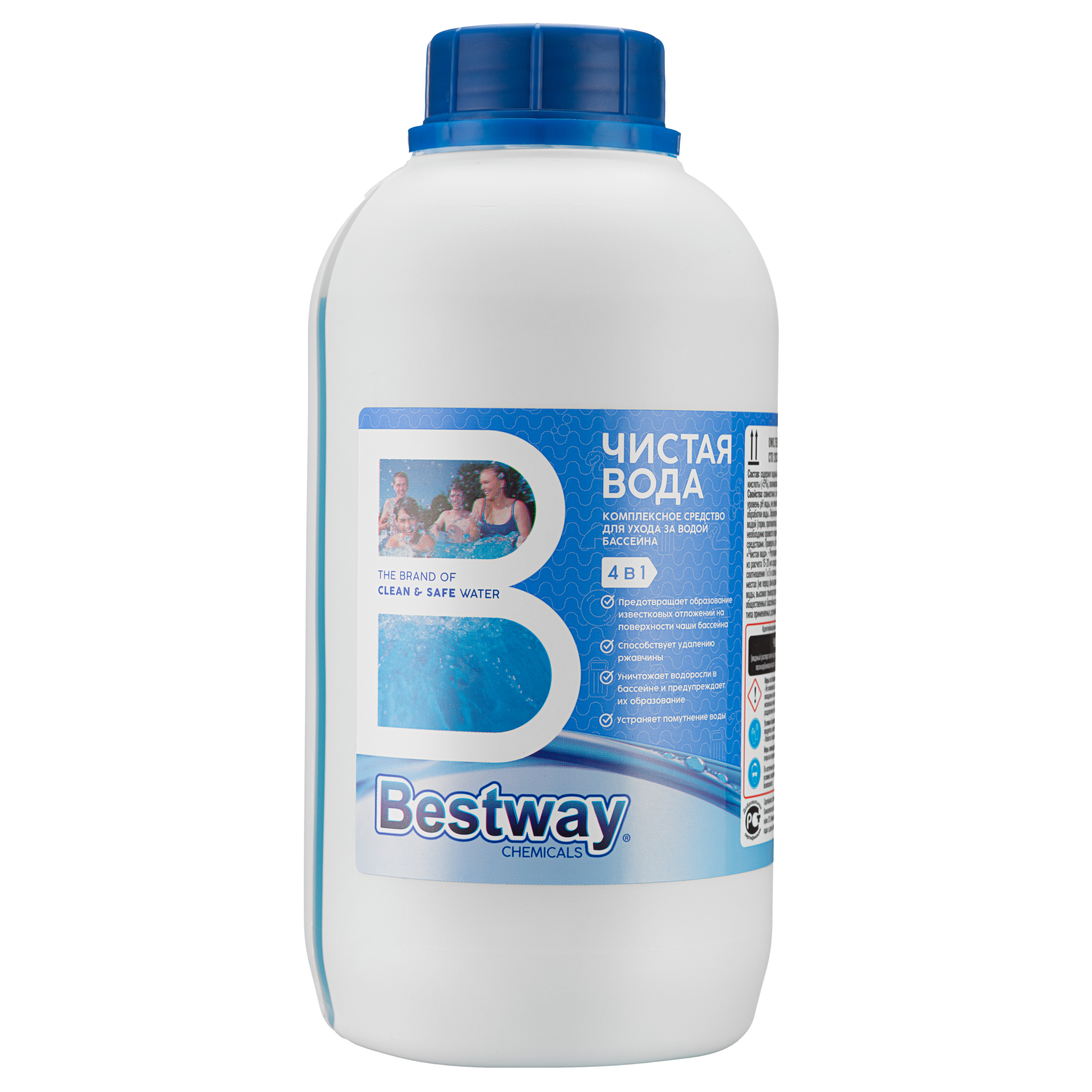 Жидкость BestWay чистая вода 4 в 1 0.75кг OWO.75LBW Bestway от магазина Tehnorama