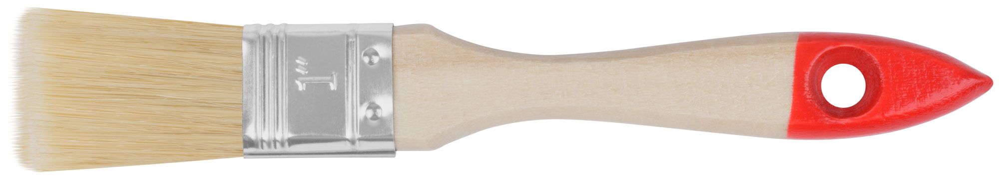 Кисть флейцевая "Стандарт", натур.светлая щетина, деревянная ручка  1" (25 мм) F01033 FIT от магазина Tehnorama